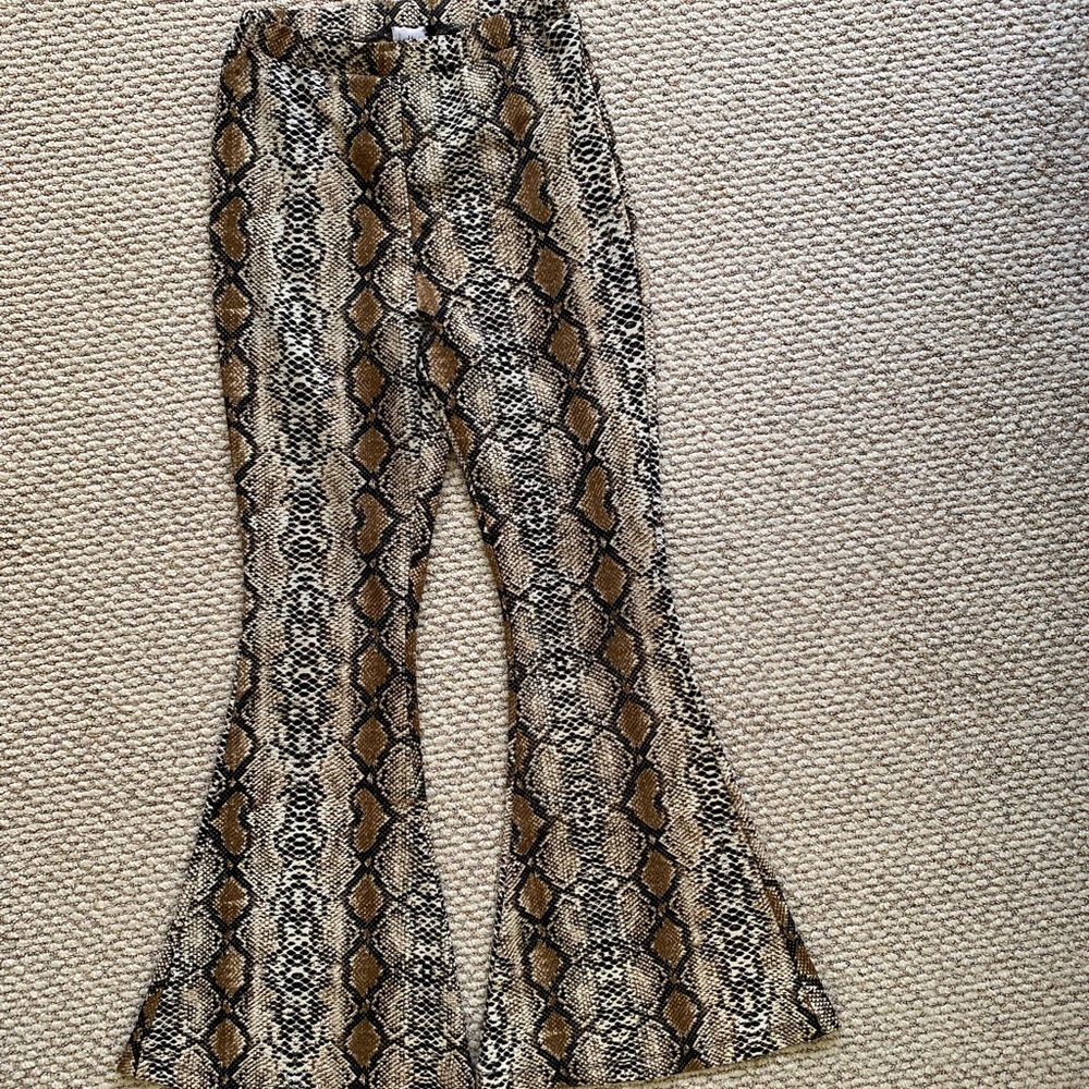 Princess Polly Retro Flare Pants & Tube Top